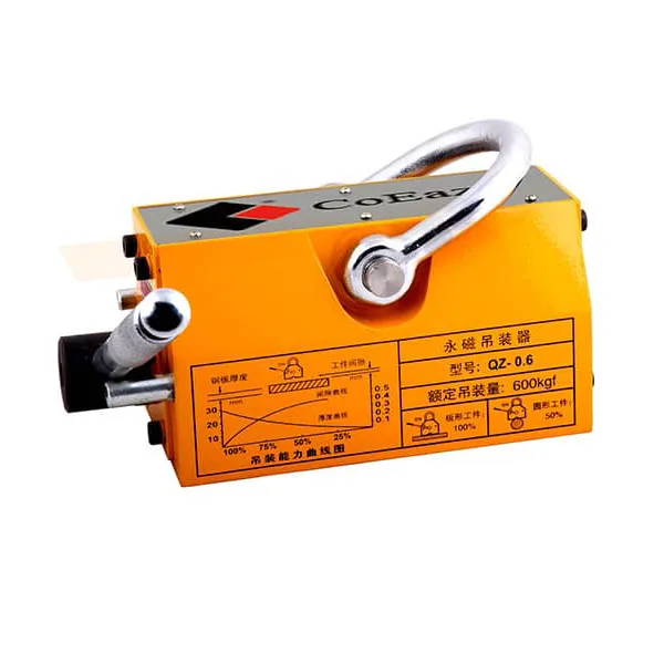 Elevador Magnético Manual QZ-1 (1000 kg / 1 tonelada)