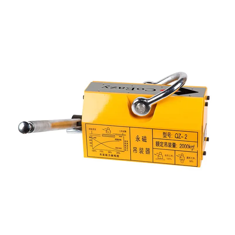 Elevador Magnético Manual QZ-2 (2000 kg / 2 toneladas)